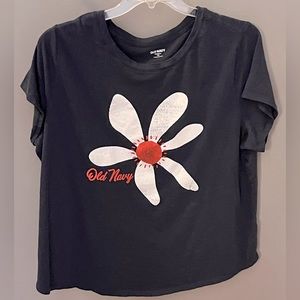 Old Navy Everywear Size XXL Flower Tshirt
